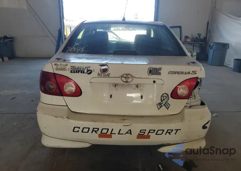 2007 Toyota Corolla Ce z USA, uszkodzony, nr VIN 2T1BR32E97C727405